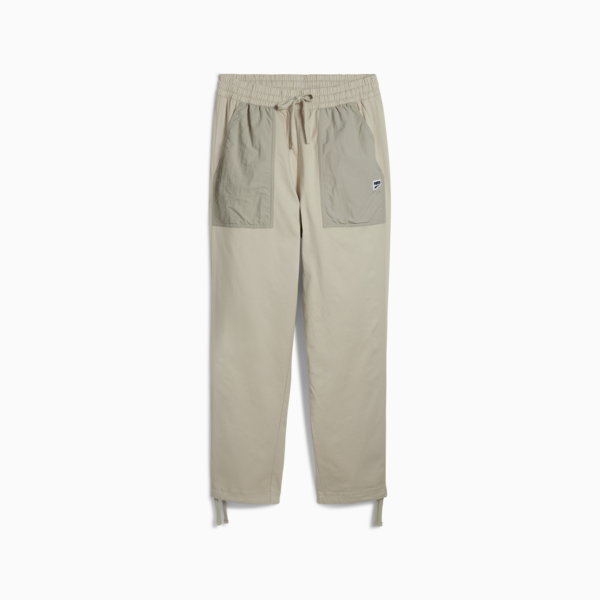 DOWNTOWN Parachute Pants Men, Desert Dust, large-ZAF