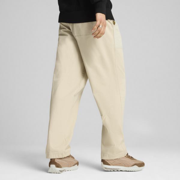 DOWNTOWN Parachute Pants Men, Desert Dust, large-ZAF