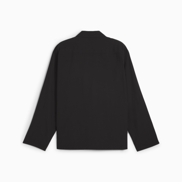 DOWNTOWN Relaxed Shirt Men, PUMA Black, large-MEX