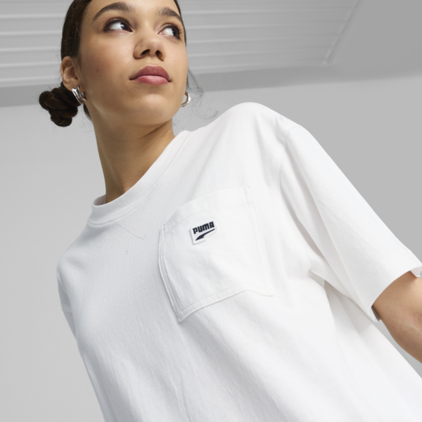 Remera DOWNTOWN Relaxed, PUMA White, large-ARG