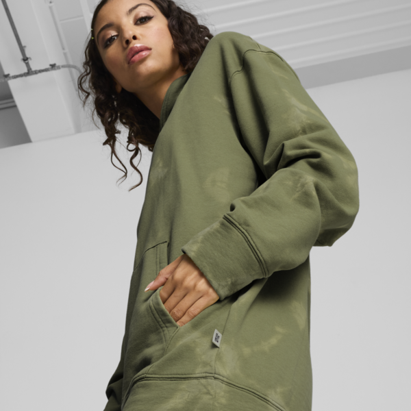 Buzo con capucha DOWNTOWN Relaxed unisex, Calming Green, large-ARG