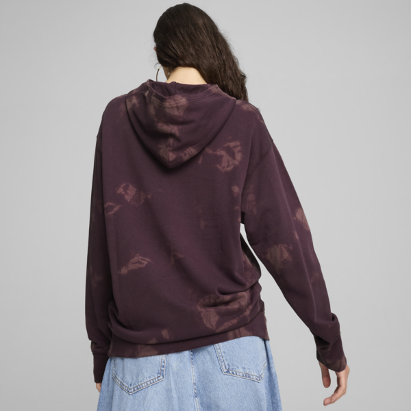 Buzo con capucha DOWNTOWN Relaxed unisex, Midnight Plum, large-ARG