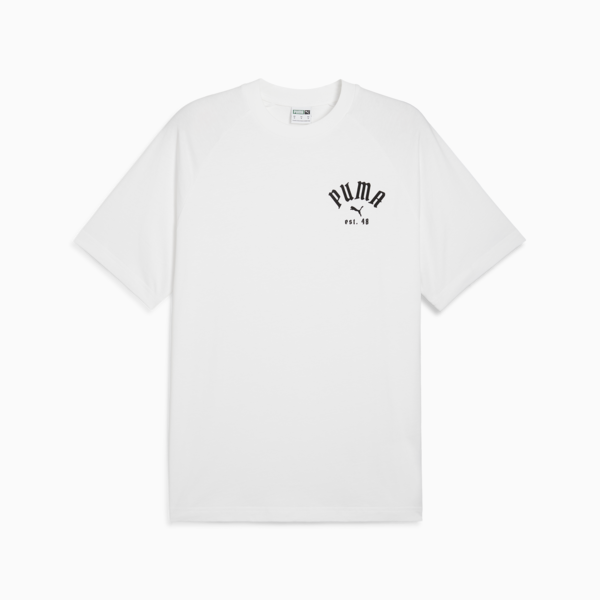 Remera CLASSICS Relaxed Graphic para hombre, PUMA White, large-ARG
