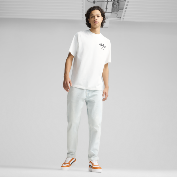 Remera CLASSICS Relaxed Graphic para hombre, PUMA White, large-ARG