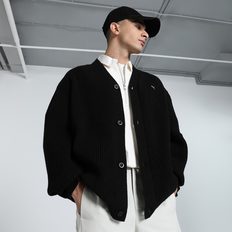 

Men's PUMA MMQ Relaxed Fit Cardigan