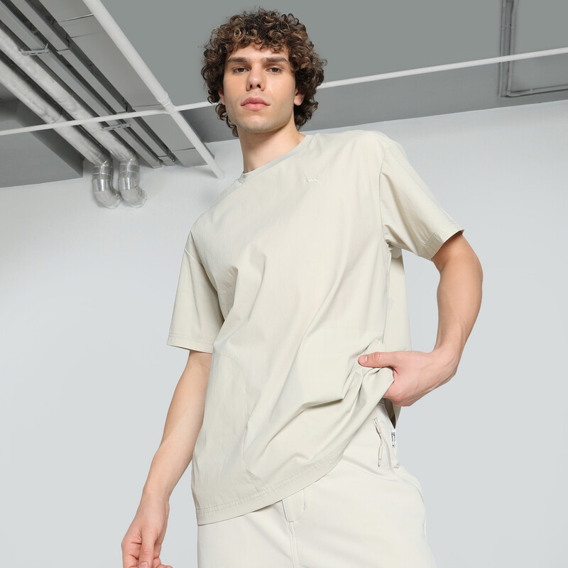 Men's PUMA MMQ SPORT Woven Relaxed Fit Tee