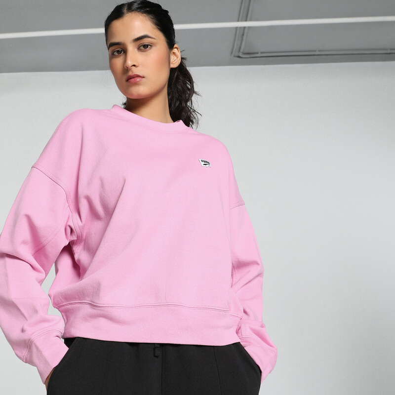 

Women's PUMA DOWNTOWN RE:COLLECTION Crew Neck Oversized Fit Sweatshirt