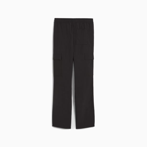 DOWNTOWN Cargo Pants Women, PUMA Black, large-MEX