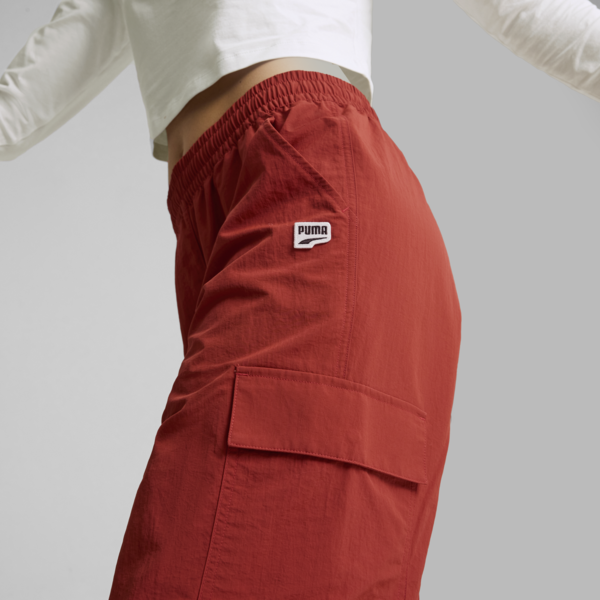 Pants cargo para mujer DOWNTOWN, Mars Red, large-MEX