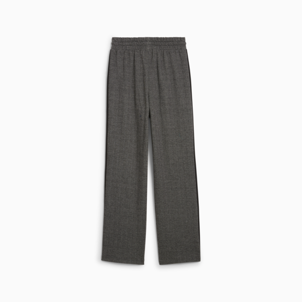 Pantalón de buzo T7 de cintura alta para mujer, PUMA Black-Alpine Snow, large-ARG