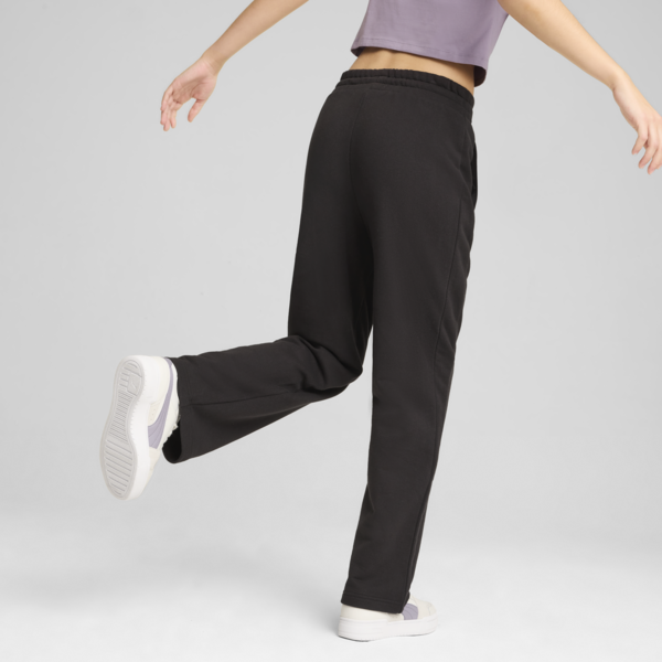 T7 High Waist Track Pants Women, PUMA Black-PUMA Black, large-MEX