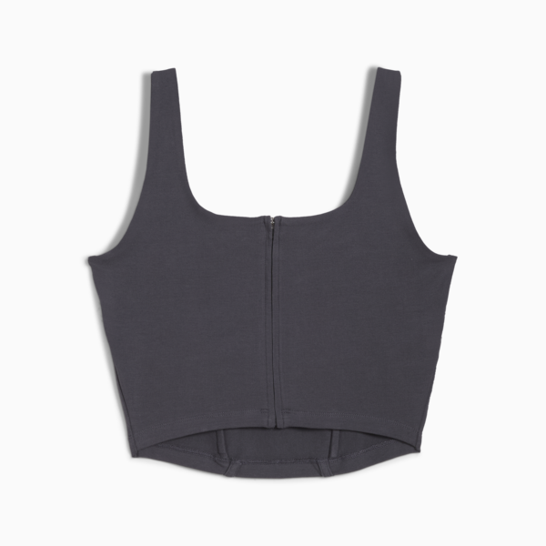 Top tipo Corset DARE TO para mujer, Galactic Gray, large-MEX