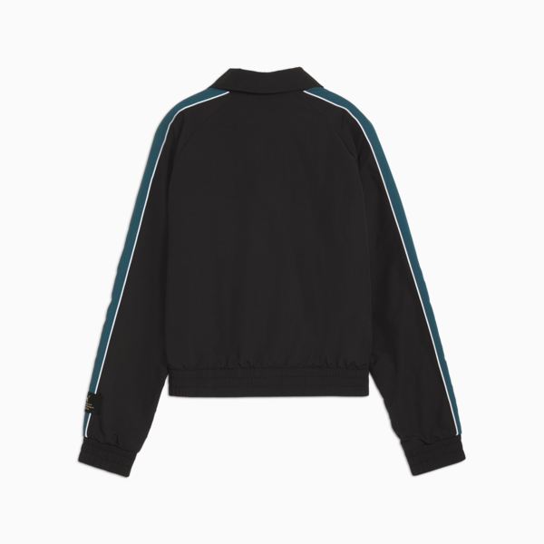 Campera deportiva T7 para mujer, PUMA Black, large-ARG