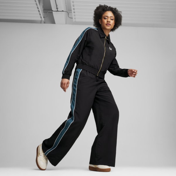 Campera deportiva T7 para mujer, PUMA Black, large-ARG