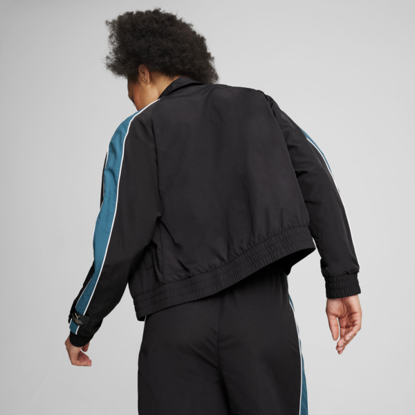 Campera deportiva T7 para mujer, PUMA Black, large-ARG