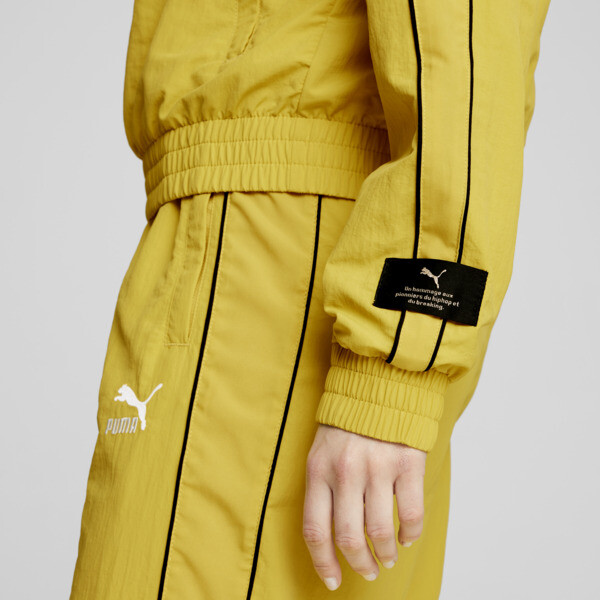 Puma t7 track jacket yellow on sale