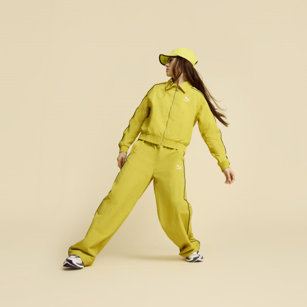 PLAY LOUD T7 Track Pants Women yellow PUMA