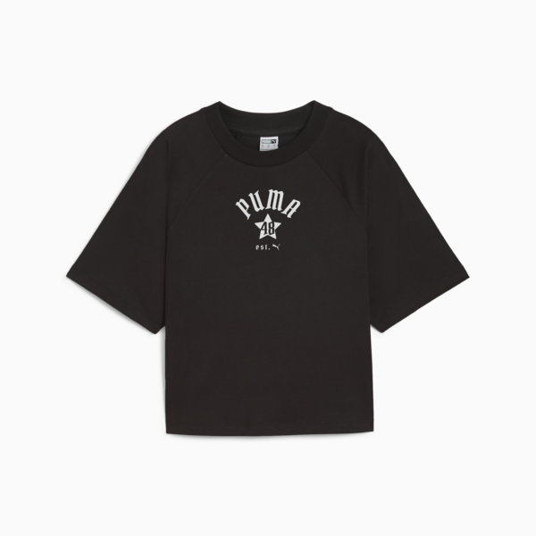 CLASSICS Relaxed Tee Women, PUMA Black, large-ZAF