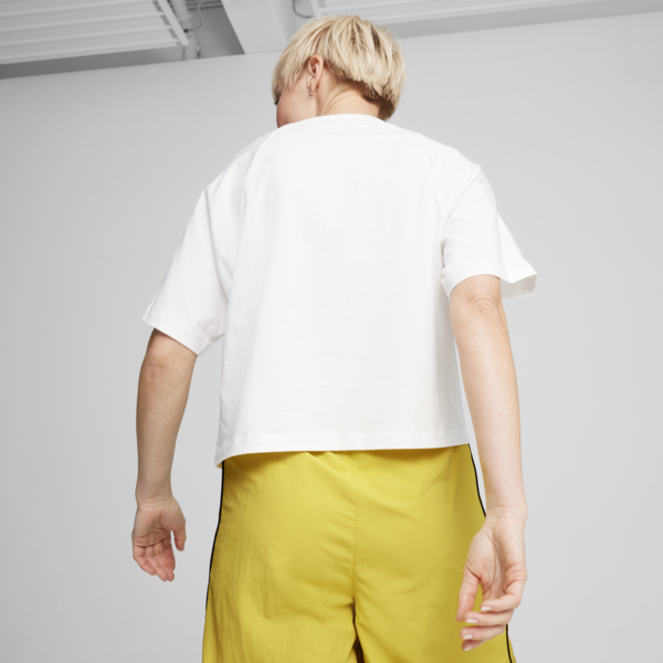 CLASSICS Relaxed Tee Women, PUMA White, large-ZAF
