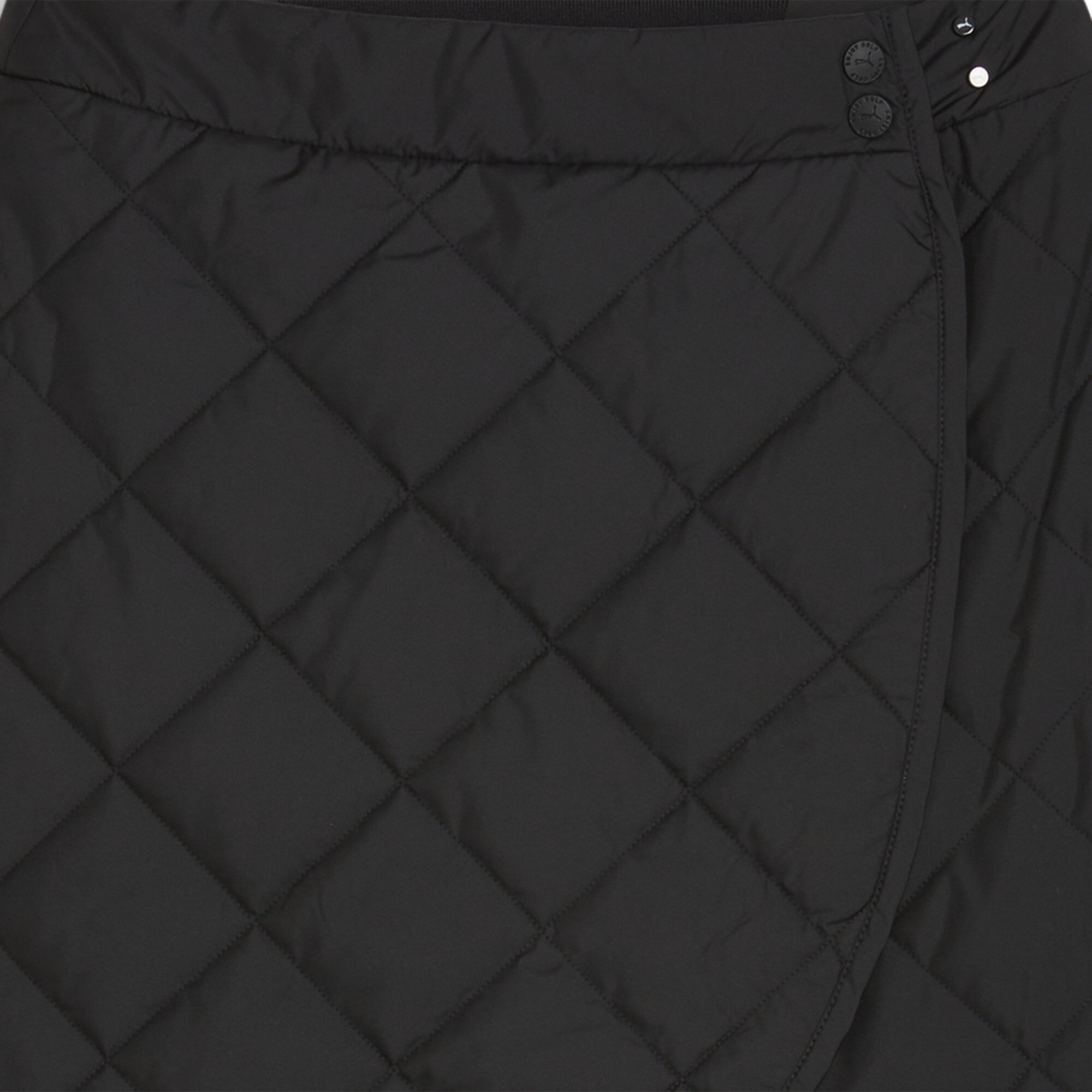 PUMA Kyley gewatteerde rok voor Dames, Zwart