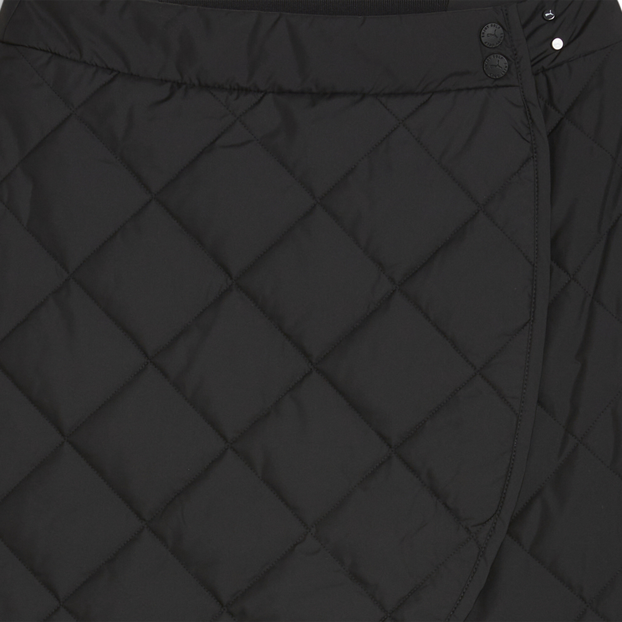 Women's Puma Kyley Quilted Skirt, Black, Size XL, Clothing