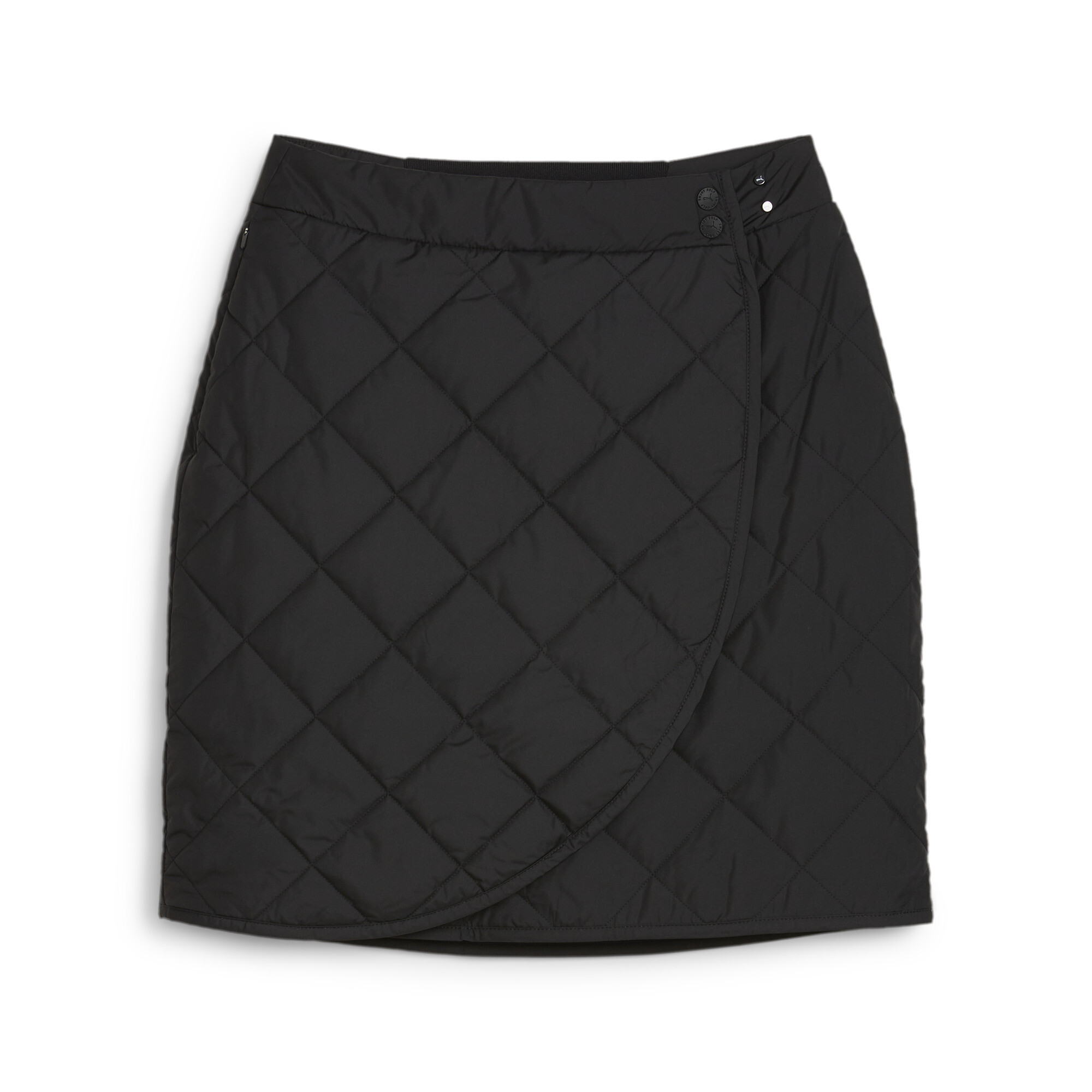 Women's Puma Kyley Quilted Skirt, Black, Size XL, Clothing