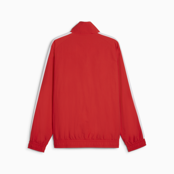 T7 Oversized Track Jacket Unisex, For All Time Red, large-MEX