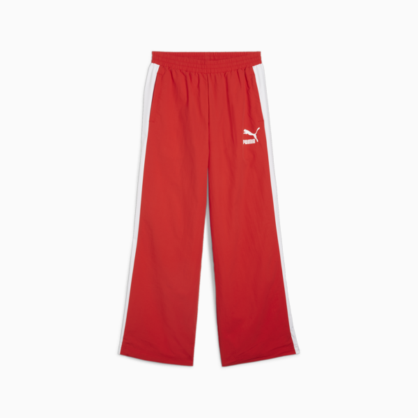 T7 Oversized Track Pants Unisex, For All Time Red, large-MEX