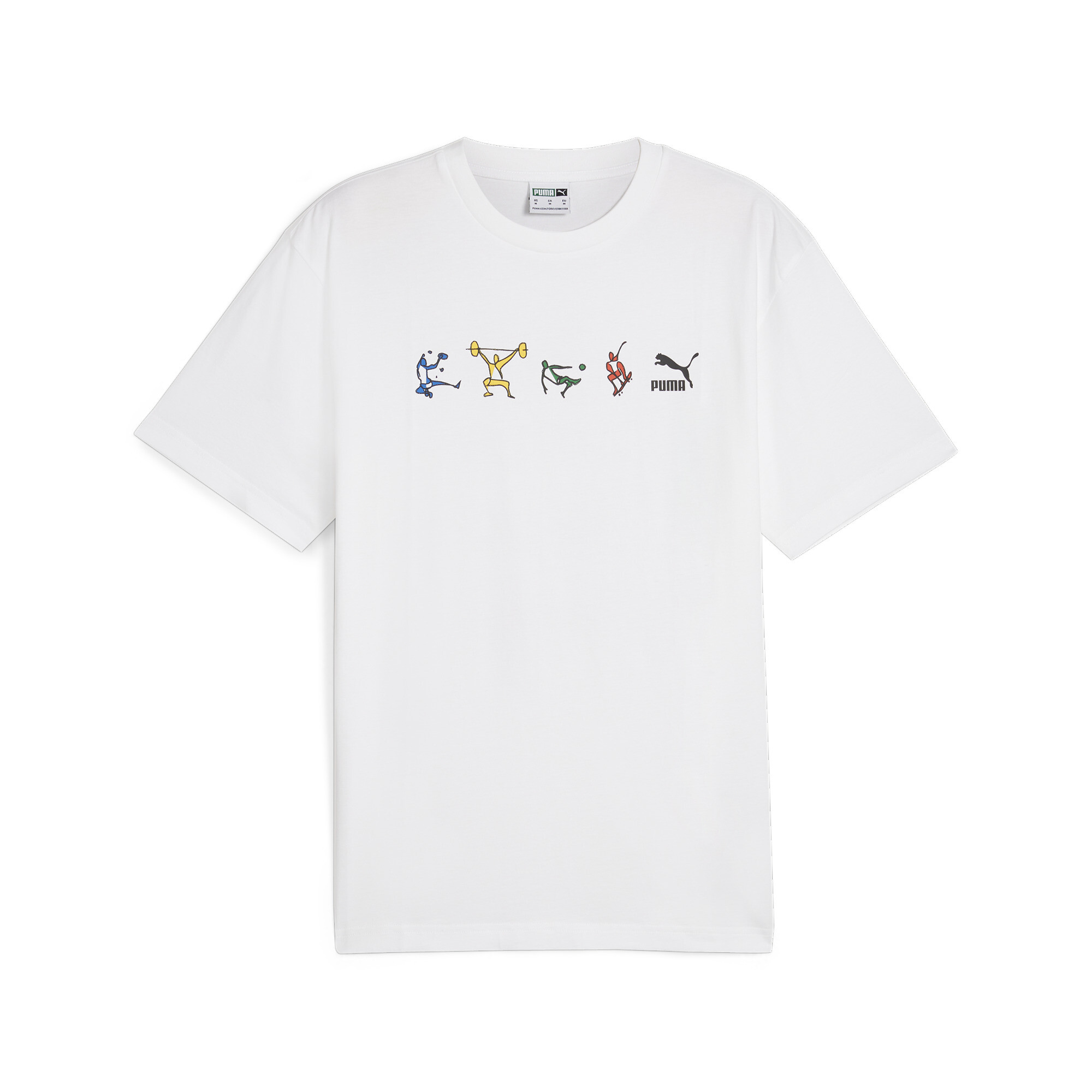 ユニセックス GRAPHICS アスリート 半袖 Tシャツ