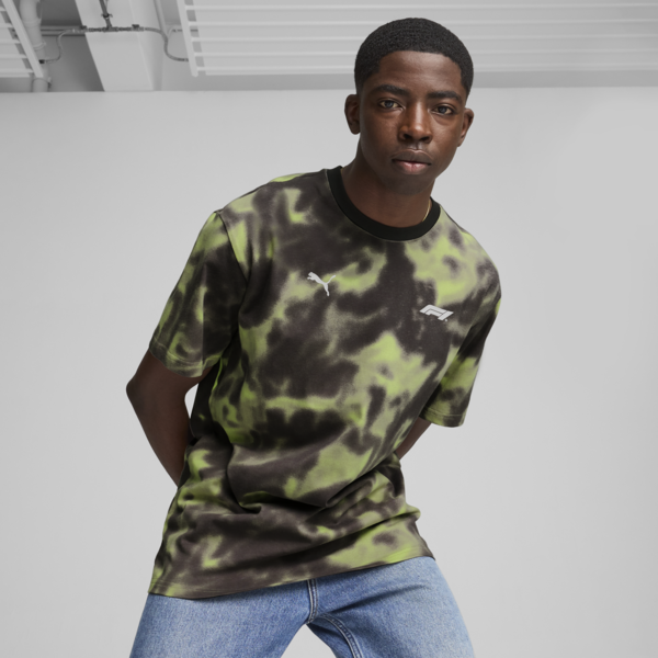 F1® Statement Tee Men, Cool Cucumber-AOP, large-ZAF