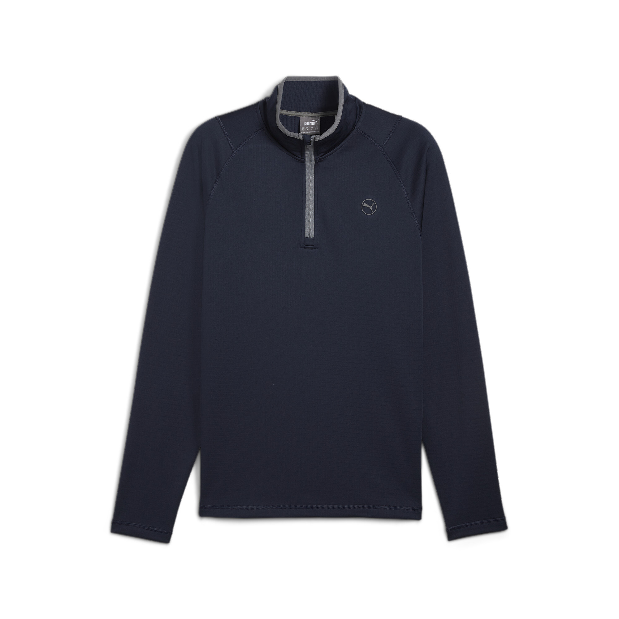 Puma Waffle Golf-Fleece mit viertellangem Reißverschluss Herren | Mit Plain | Deep Navy | Größe: XL