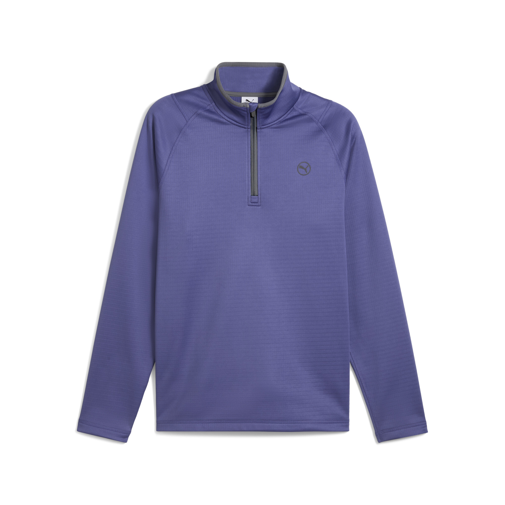 Puma Waffle Golf-Fleece mit viertellangem Reißverschluss Herren | Mit Plain | Blue Crystal | Größe: XL