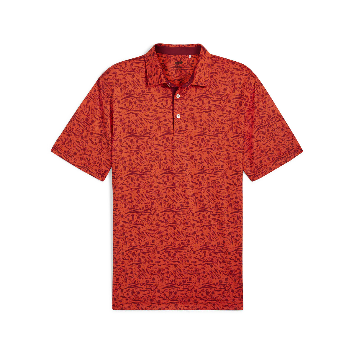 CLOUDSPUN Watering Hole Golf Polo Men in Redmazing/Intense Red by PUMA, Small