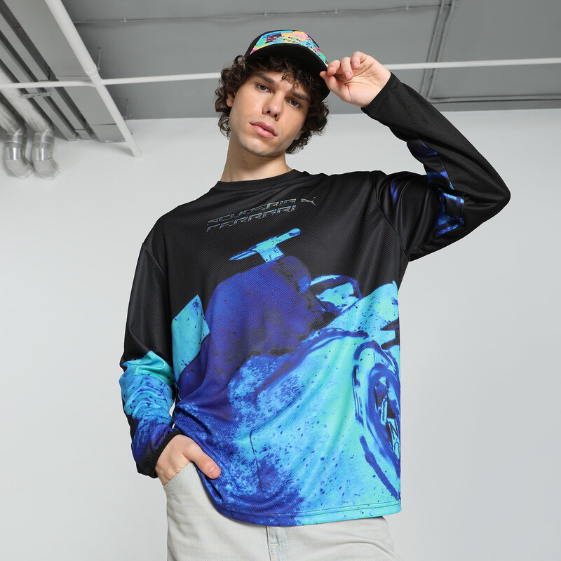 

Men's PUMA Scuderia Ferrari Race Statement Long-Sleeve Relaxed Fit Motorsport Tee