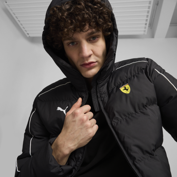 Campera Scuderia Ferrari Race MT7+ Ecolite para hombre, PUMA Black, large-ARG