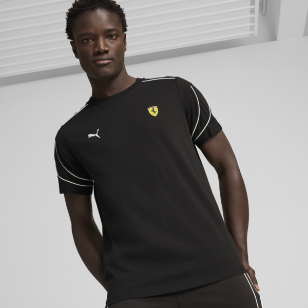 Remera Scuderia Ferrari Race MT7+ para hombre, PUMA Black, large-ARG