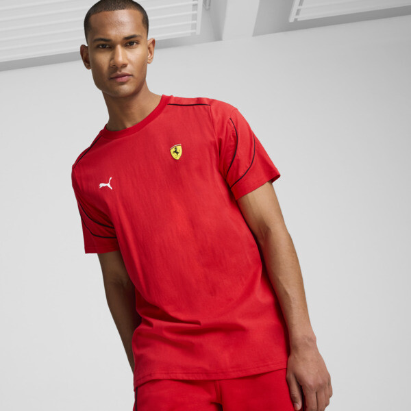 Remera Scuderia Ferrari Race MT7 para hombre red PUMA
