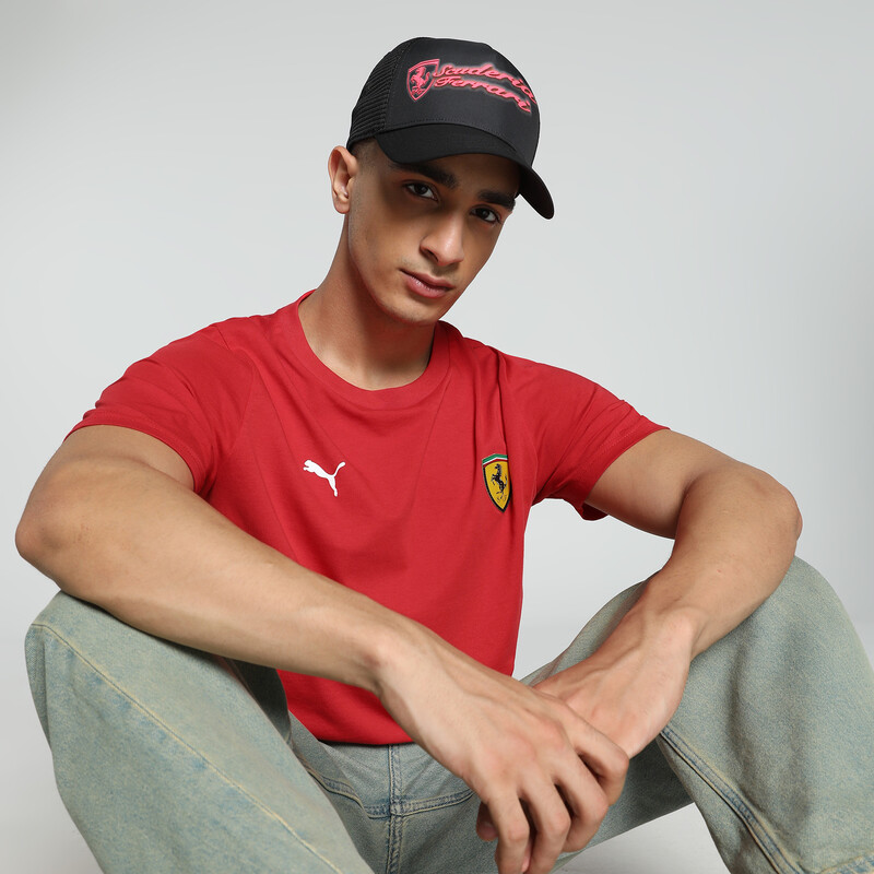 

Men's PUMA Scuderia Ferrari Race Colour Shield Motorsport Tee