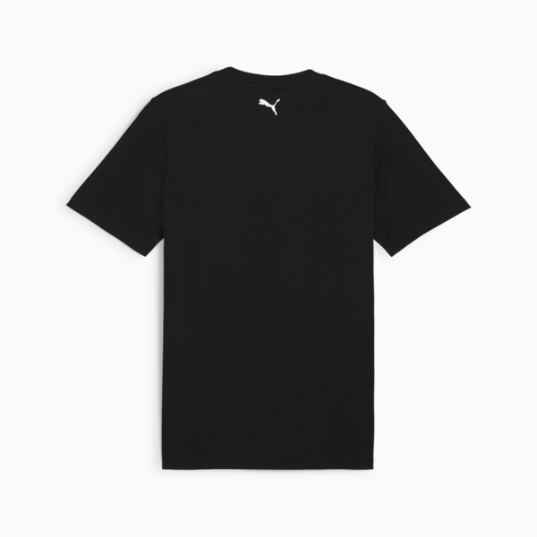 Scuderia Ferrari Race Tonal Shield Tee Men, PUMA Black, large-ZAF