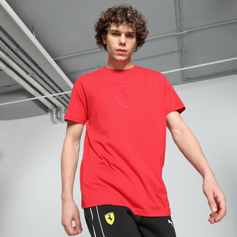 

Men's PUMA Scuderia Ferrari Race Tonal Shield Motorsport Tee
