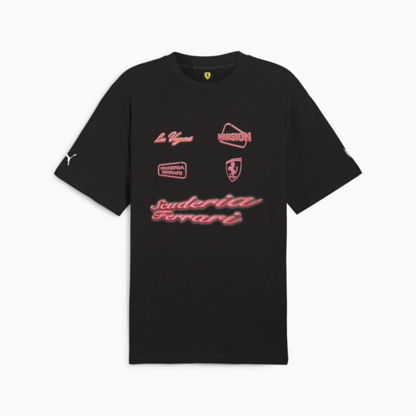 Scuderia Ferrari Race Neon Energy Archive Tee Men, PUMA Black, large-ZAF
