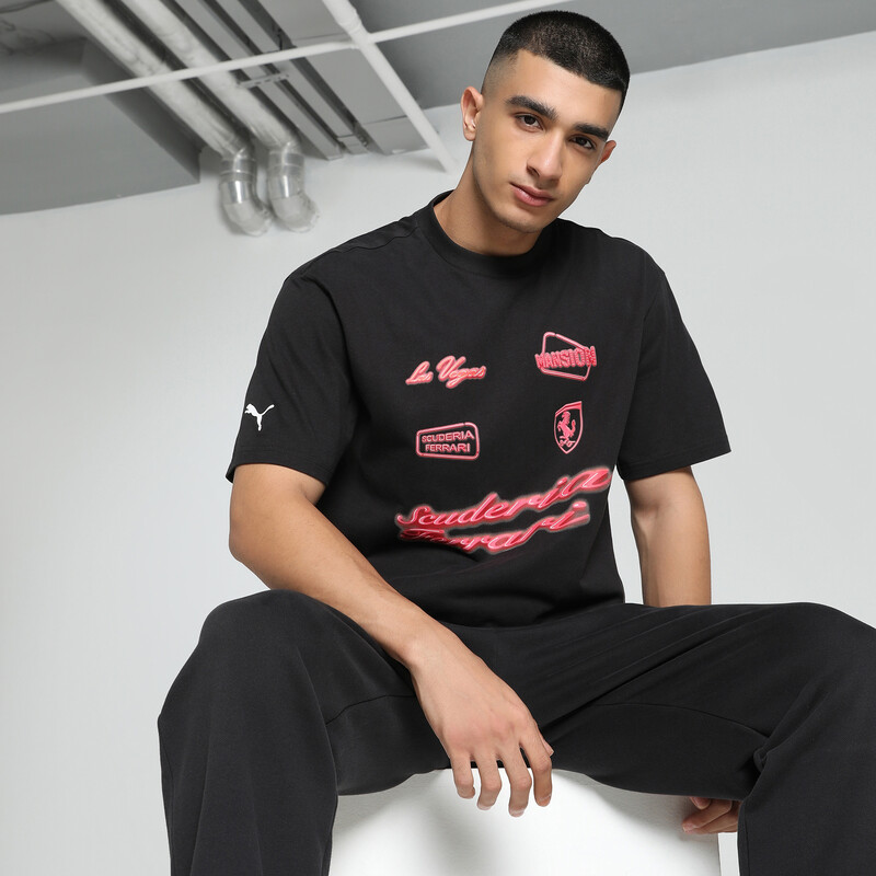 

Men's PUMA Scuderia Ferrari Race Neon Energy Archive Relaxed Fit Motorsport Tee
