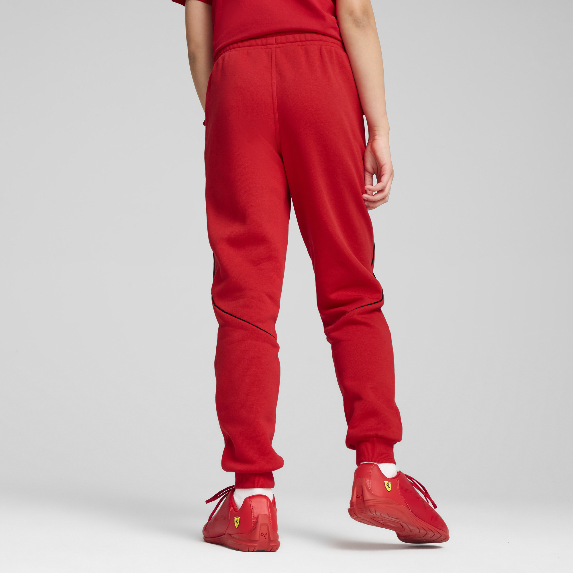 Puma Scuderia Ferrari Race Sweatpants Youth, Red, Size 11-12Y, Clothing