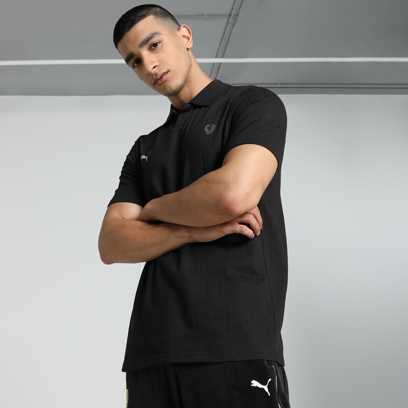 

Men's PUMA Scuderia Ferrari Style Motorsport Jacquard Polo