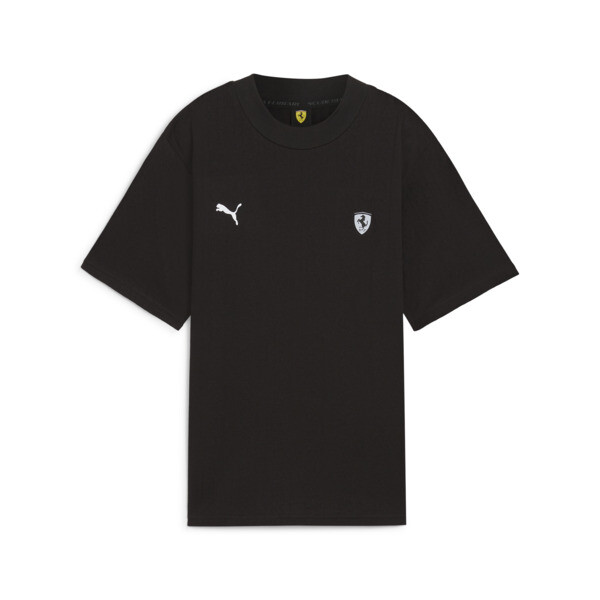 Scuderia Ferrari Style Tee Women, PUMA Black, large-ZAF