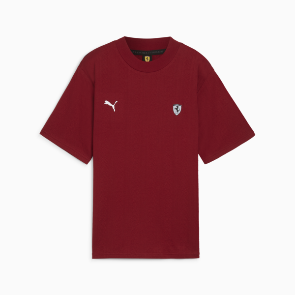 Scuderia Ferrari Style Tee Women, Intense Red, large-ZAF