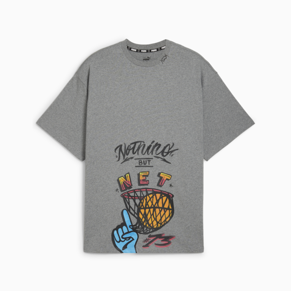 Remera de basketball Getting Crafty 1, Medium Gray Heather, large-ARG