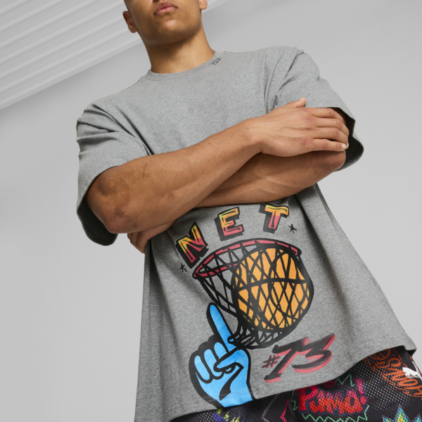Remera de basketball Getting Crafty 1, Medium Gray Heather, large-ARG