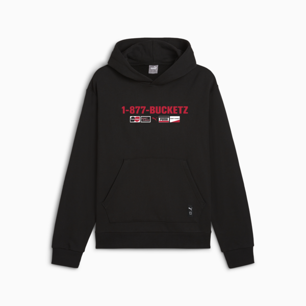 Sudadera Hombre de basquetbol Call Us Now, PUMA Black, large-MEX
