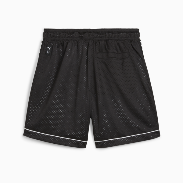 Shorts de basketball Media Day Classics para hombre, PUMA Black, large-ARG